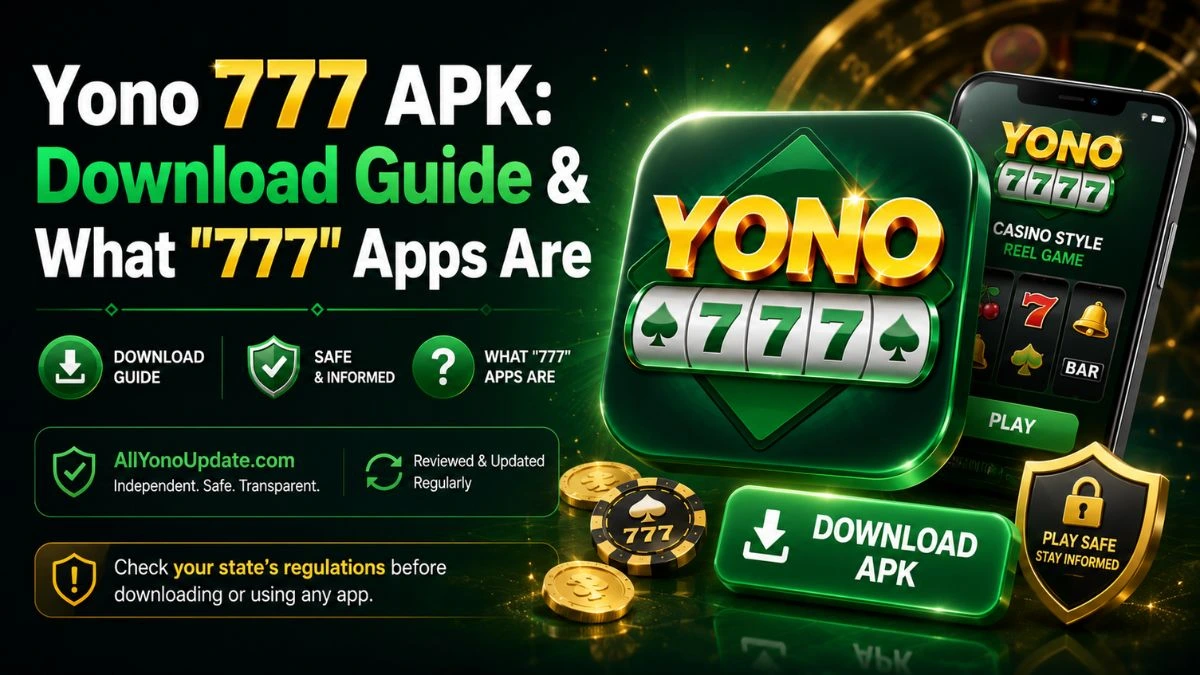 Yono 777 APK: Download Guide & What "777" Apps Are — featured guide graphic